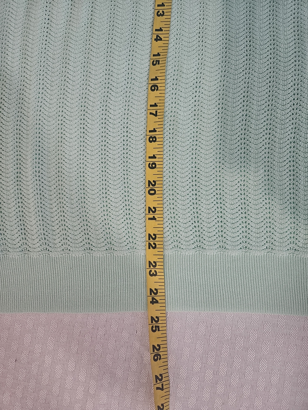 J. Crew Mint Ribbed Mock Neck Sweater 100% Cotton size XL - Picture 7 of 8